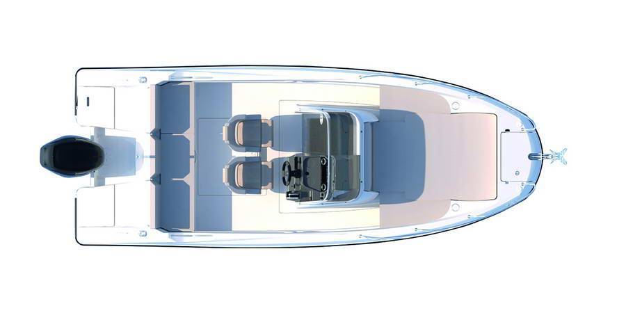 Quicksilver Activ 675 Open top view