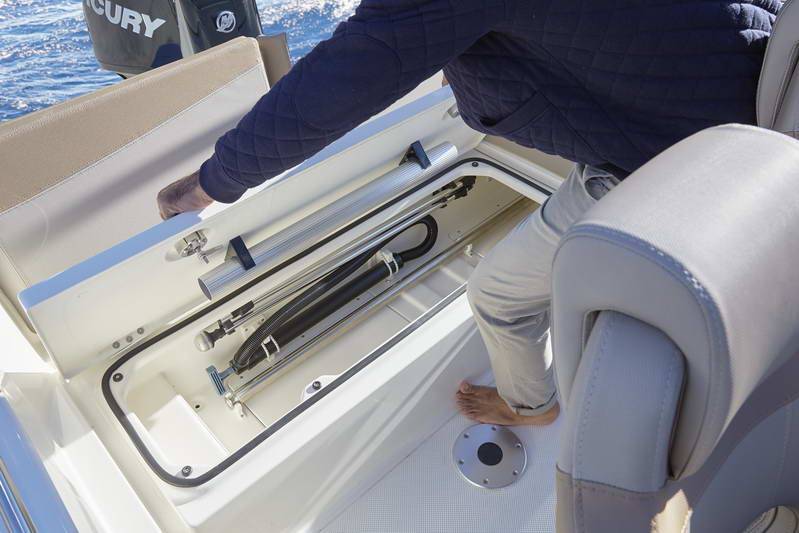 Quicksilver Activ 675 Sundeck Interior 3