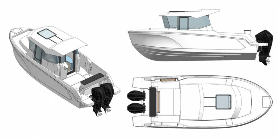 805 Pilothouse profile